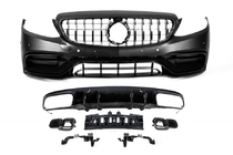 Mercedes C-class W205 2014–2021 Bodykit s difúzorom pre Coupe (AMG C63-designs 2018-2021) fotografia 1