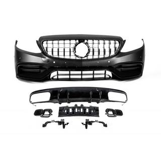 Bodykit s difúzorom pre Coupe (AMG C63-designs 2018-2021) Mercedes C-сlass W205 2014–2021 fotografia 1