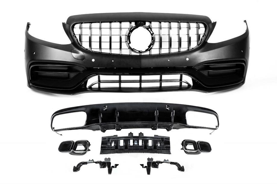 Mercedes C-class W205 2014–2021 Bodykit s difúzorom pre Coupe (AMG C63-designs 2018-2021) Image