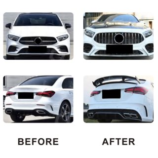 AMG A45 body kit (type-B) Mercedes A-class W177 2018– fotografia 1