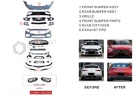 Mercedes CLS C257 2018– AMG GTS63 bodykit sada fotografia 28