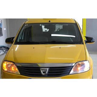 Kryty zrkadiel BMW-Style (2 ks) Renault Logan I 2008–2013 fotografia 3