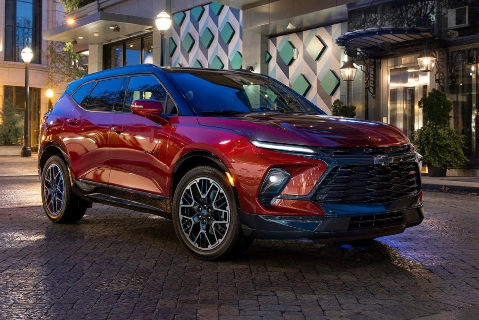 Modernizovaný crossover Chevrolet Blazer