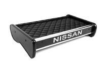 Nissan Primastar 2002–2014 Polička na palubnú dosku (2001-2010, čierna s čiernym prešívaním) fotografia 3