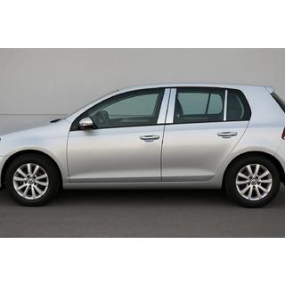 Nerezové kryty stĺpikov dverí (6 ks) Volkswagen Golf 6 2008–2014 fotografia 1