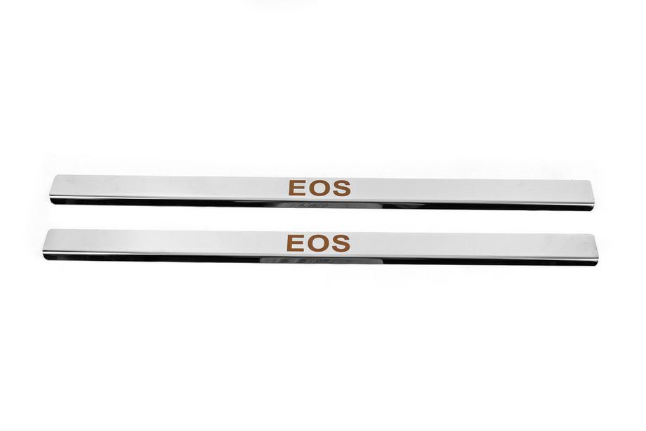 Volkswagen EOS 2011–2016 Carmos nástupné lišty (2 ks, nehrdzavejúca oceľ) Image