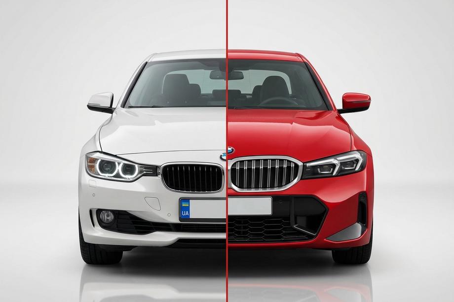 BMW rad 3 F30/F31 2012–2019 Facelift sada (na G20 2023, M-Tech) Image