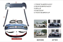 BMW 5. rad G30/G31 2017–2023 Kompletný body kit (pre M-Tech 2018-2020) fotografia 2