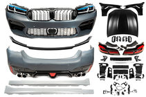 BMW 5. rad F10/F11 2010–2016 Facelift prestavbová sada na G30 M5 2021 fotografia 2