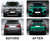 BMW X5 E70 2007–2013 Restylingový bodykit pre X5M F95 2024 fotografia 2