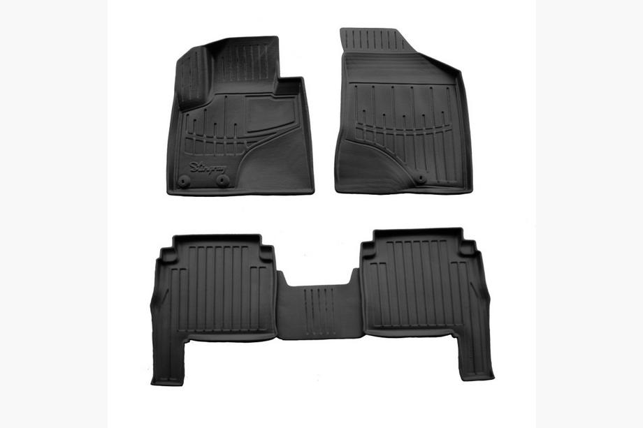 Hyundai Santa Fe 2 2006–2012 Gumené koberce do interiéru Stingray 3D (2010-2012, 5 ks) Image