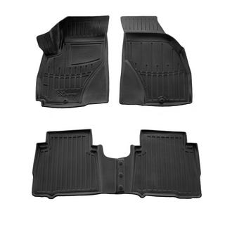 Stingray 3D gumové rohože do interiéru (4 ks) Hyundai Santa Fe 1 2000–2006