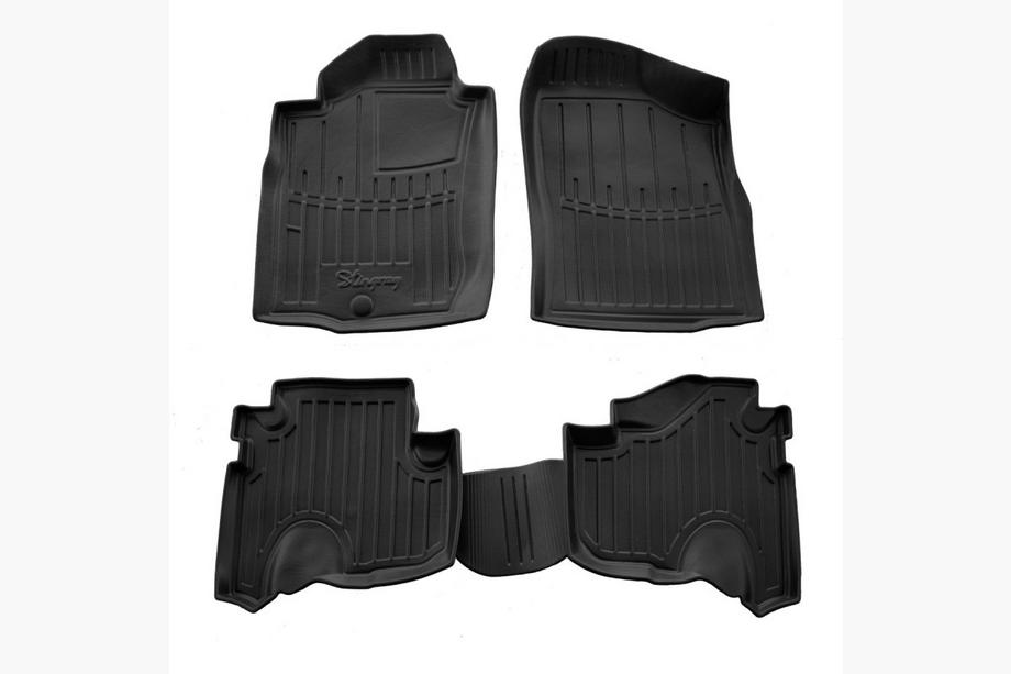 Toyota Land Cruiser 90 Prado 1996–2002 Stingray 3D gumové rohože do interiéru (4 ks) Image