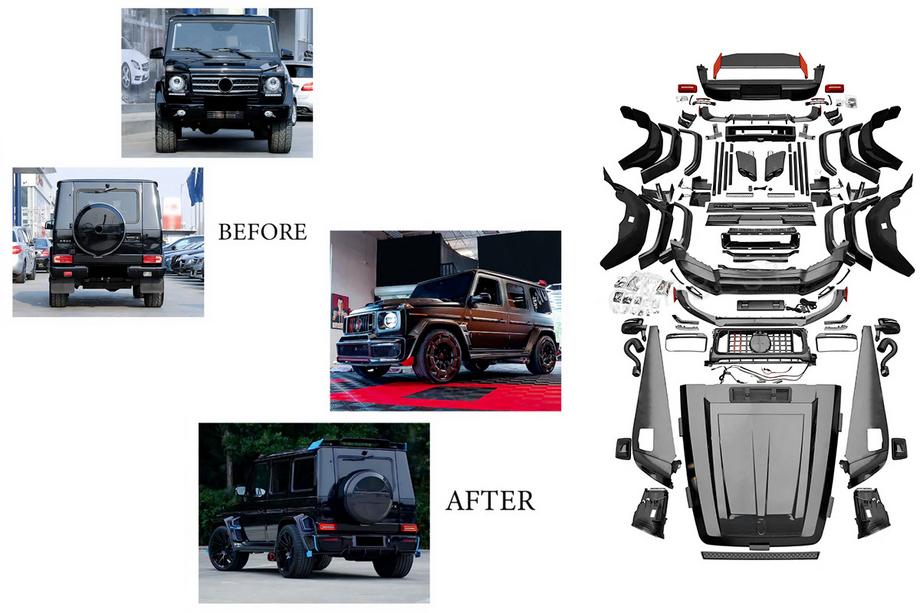 Mercedes G class W463 1990–2018 Restylingový kit pre G900 Roket Image