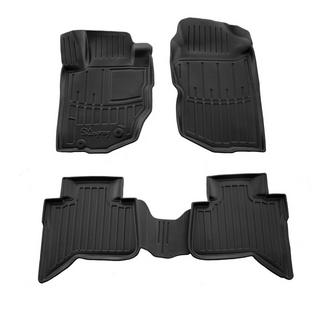 Stingray 3D gumové rohože do interiéru (4 ks) Mitsubishi L200 2024–