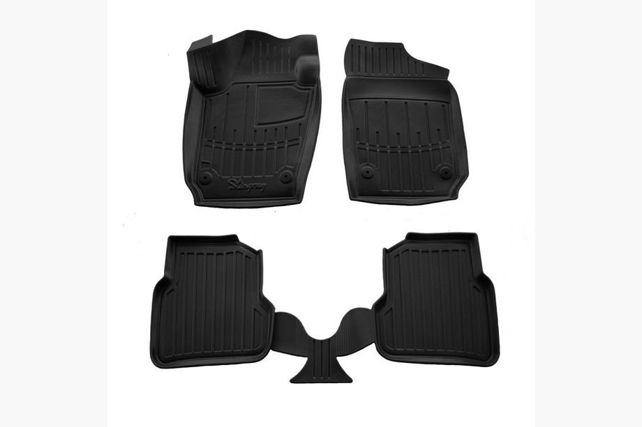 Seat Ibiza 2010–2017 Stingray 3D gumové rohože do interiéru (4 ks) Image