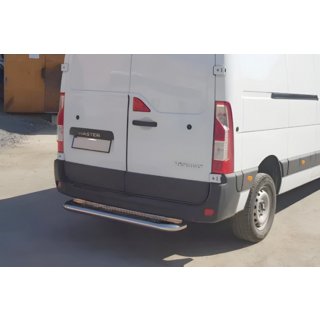 Zadný nášľap (nerezová oceľ) Nissan NV400 2010–2024 fotografia 4