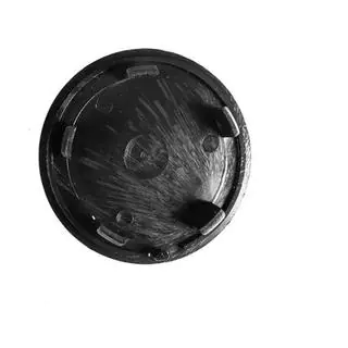 Stredová krytka disku 76/71 mm čierna (1 ks) fotografia 3
