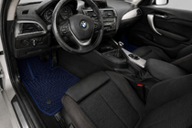 BMW 1. séria F20/F21 2011–2019 EVA rohože (Modré) fotografia 1