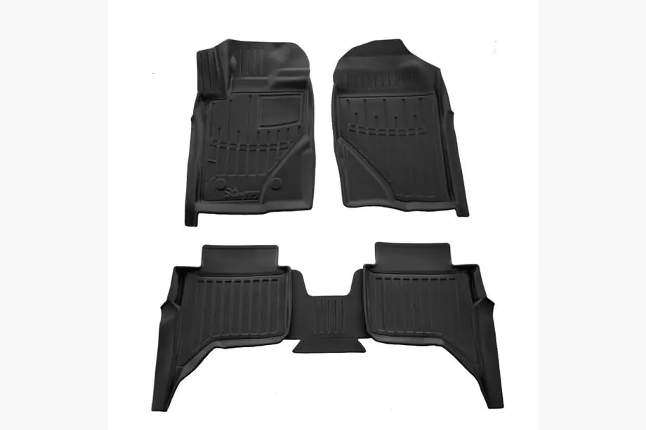 Volkswagen Amarok 2022– Gumové koberce Stingray 3D (5 ks) Image