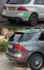 Mercedes GLE/ML class W166 2011–2018 Zadný difúzor pre GLE (dizajn GLE63) fotografia 3
