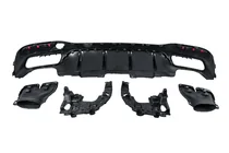 Mercedes GLE/ML class W166 2011–2018 Zadný difúzor pre GLE (dizajn GLE63) fotografia 11