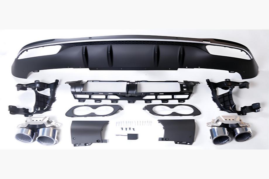 Mercedes GLE Coupé C167 2019– Zadný difúzor s koncovkami výfuku (pre GLE53) Image