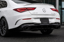 Mercedes CLA C118 2019– Zadný difúzor s koncovkami výfuku (dizajn CLA35) fotografia 2