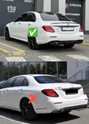 Mercedes Trieda E W213 2016–2023 Zadný difúzor s koncovkami výfuku E53-Design (pre AMG/AMG-Line) fotografia 11