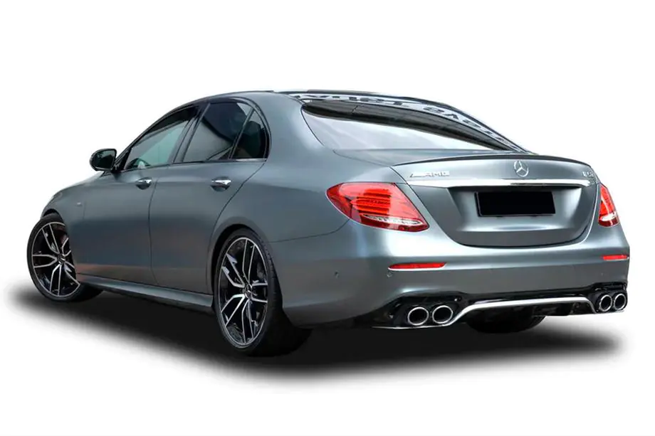 Mercedes Trieda E W213 2016–2023 Zadný difúzor s koncovkami výfuku E53-Design (pre AMG/AMG-Line) Image