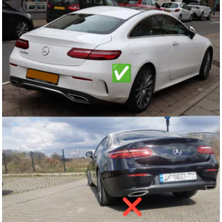 Zadný difúzor Black s koncovkami výfuku Black (AMG63 Design) fotografia 3