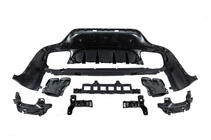 Mercedes GLC Coupé C253 2016–2023 Zadný difúzor s koncovkami Black (AMG63 dizajn) fotografia 7