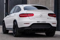 Mercedes GLC Coupé C253 2016–2023 Zadný difúzor s koncovkami výfuku (dizajn AMG43) fotografia 6