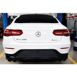 Zadný difúzor s koncovkami výfuku (dizajn AMG43) fotografia 3