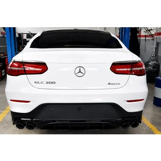 Zadný difúzor s koncovkami výfuku (dizajn AMG43) fotografia 3