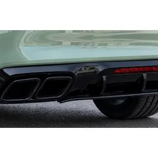 Zadný difúzor s koncovkami výfuku Black (2015-2018, dizajn GT63) fotografia 2