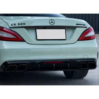 Zadný difúzor s koncovkami výfuku Black (2015-2018, dizajn GT63) fotografia 3