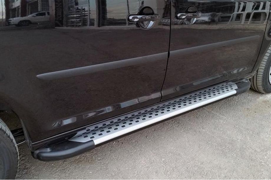 Ford Connect 2021– Bočné nášľapy Allmond Grey (2 ks, hliník) Image