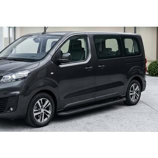 Bočné prahy Tayga Black (2 ks, hliník) Opel Vivaro 2019– fotografia 1