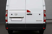 Opel Movano 2021– Chrómová lišta nad ŠPZ (nerez) Carmos - turecká oceľ fotografia 1