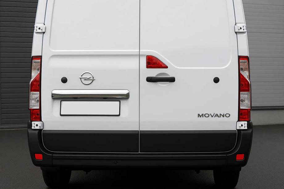 Opel Movano 2021– Chrómová lišta nad ŠPZ (nerez) Carmos - turecká oceľ Image