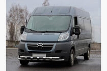 Opel Movano 2021– Predný ochranný rám ST015 (nerez) fotografia 1