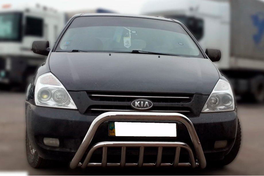 Kia Carnival 2002–2013 Predný ochranný rám WT002 (2006-2013, nerez) Image