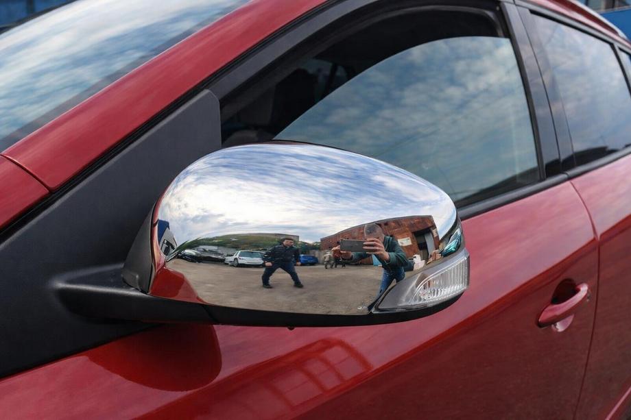 Renault Fluence 2009–2016 Chromové kryty spätných zrkadiel (2 ks, nerez) Carmos - turecká oceľ Image