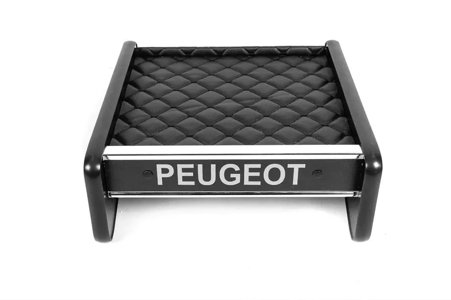 Peugeot Boxer 1994–2006 Polička na palubnú dosku 2000-2006 (Čierna s čiernym prešívaním) Image