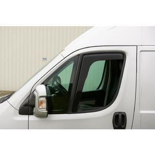 Okenné deflektory vkladacie Niken Luxury (2 ks) Citroen Jumper 2007–2025 fotografia 1