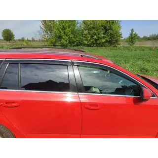 Okenné deflektory s chrómovou lištou Niken Luxury (SW, 4 ks) fotografia 1
