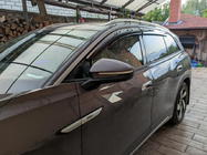 Volkswagen ID.6 2021– Okenné deflektory s chrómovou lištou Niken Luxury (4 ks) fotografia 4