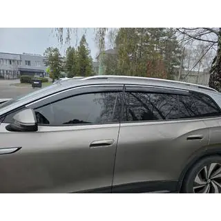 Okenné deflektory s chrómovou lištou Niken Luxury (4 ks) fotografia 1