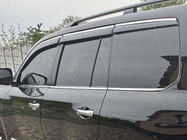 Lexus LX570/450d 2008–2022 Okenné deflektory vetra s chrómovou lištou Niken Luxury (2008-2015, 6 ks) fotografia 3